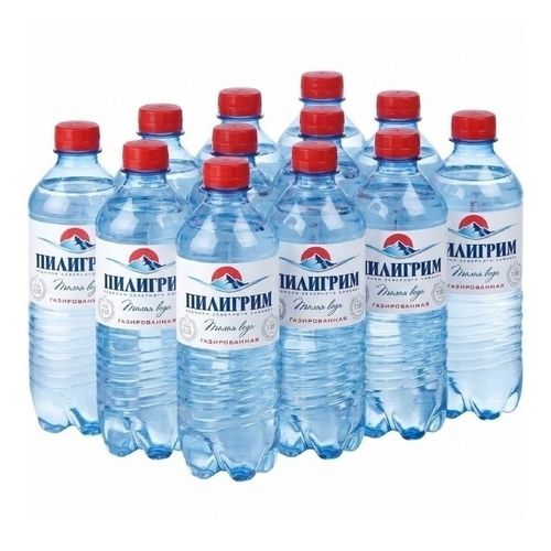 Вода минеральная природная Пилигрим Талая вода газированная 500 мл