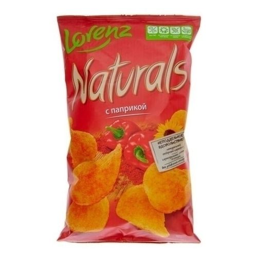 Чипсы картофельные Naturals Lorenz паприка 100 г
