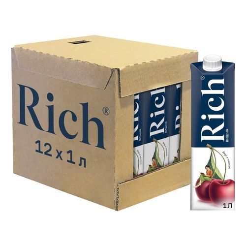 Нектар Rich вишня 1 л