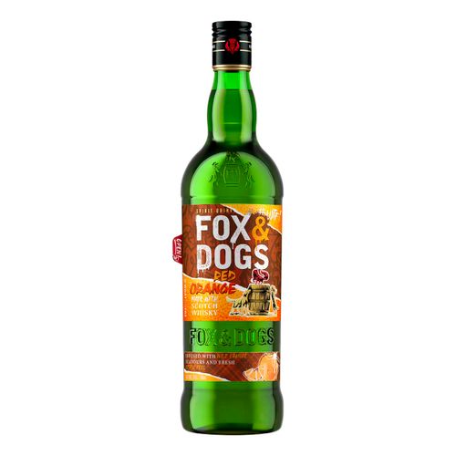 Виски Fox and Dogs Red orange купажированный 700 мл Россия