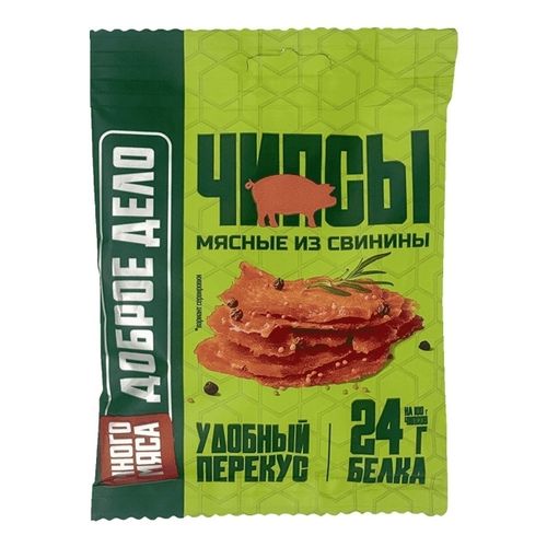 Мясные кусочки из свинины Доброе Дело охлажденные 50 г