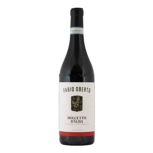 Вино Fabio Oberto d'Alba Dolcetto красное сухое 750 мл Италия
