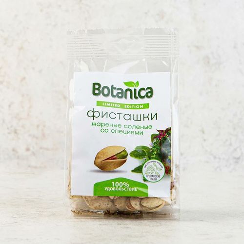 Фисташки Botanica жареные неочищенные со специями 90 г - купить с