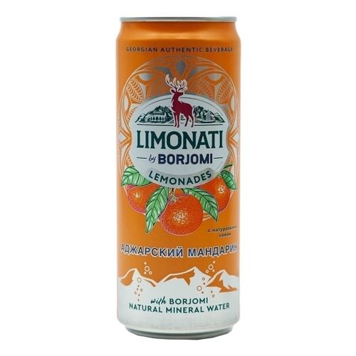 Лимонад Borjomi Limonati Лимонад аджарский мандарин газированный 330 мл
