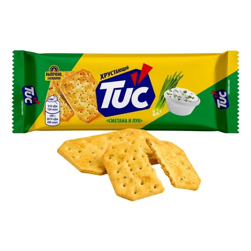 Крекер Tuc со вкусом сметаны и лука 100 г