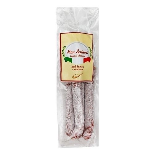 Колбаски сыровяленые Валентина Mini Salami с хамоном 80 г