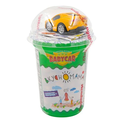 Шарики ВкусноМама Babycar в глазури с игрушкой 30 г