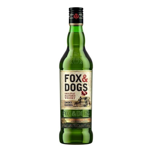Виски Fox & Dogs Smoky Barrel купажированный 500 мл Россия