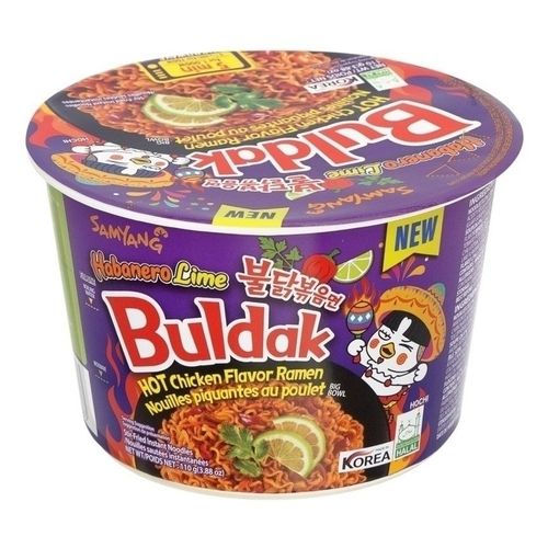 Лапша Samyang Hot Chicken Habanero Lime со вкусом курицы 110 г