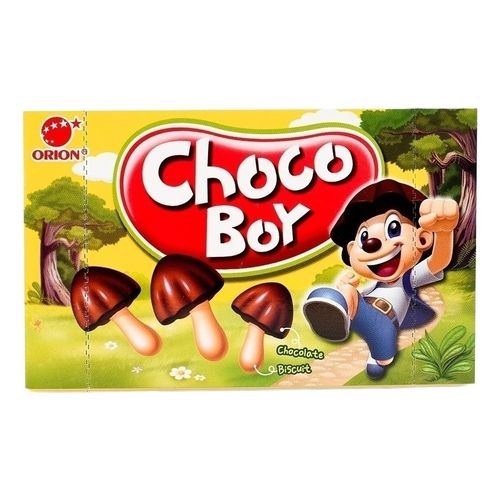 Печенье Orion Choco Boy бисквитное с шоколадной глазурью 45 г