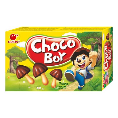 Печенье Orion Choco Boy бисквитное с шоколадной глазурью 45 г