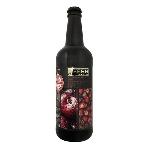 Сидр яблочный Fern Cider Com Вишня-миндаль 500 мл Россия