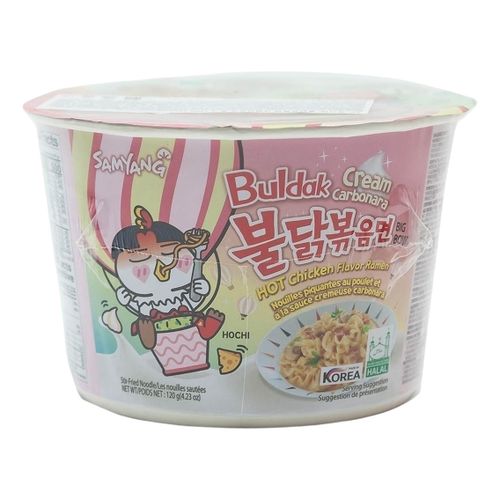 Лапша Samyang острая курица и соус карбонара 120 г