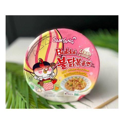 Лапша Samyang острая курица и соус карбонара 120 г