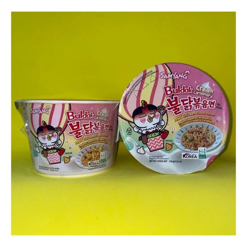 Лапша Samyang острая курица и соус карбонара 120 г
