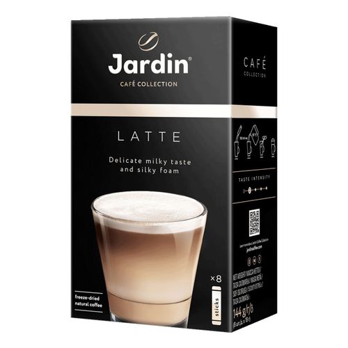 Кофейный напиток Jardin Латте растворимый 18 г х 8 шт