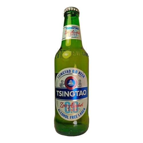 Безалкогольное пиво Tsingtao светлое фильтрованное пастеризованное 330 мл
