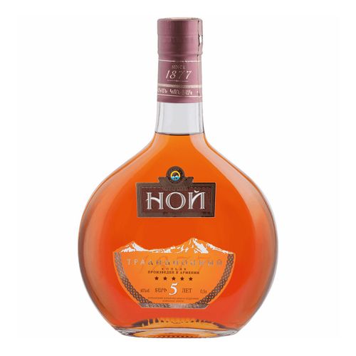 Коньяк Ной Традиционный 5 звезд 700 мл