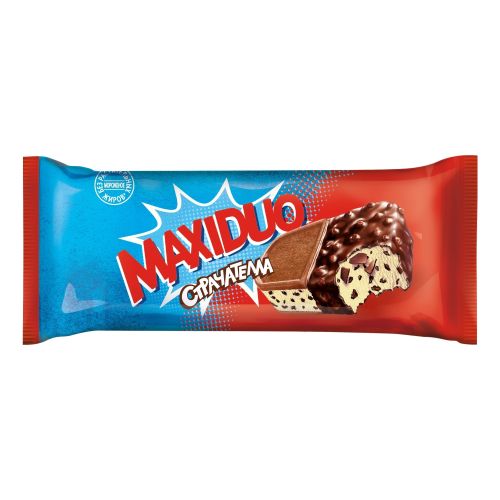 Мороженое Maxiduo страчателла сэндвич БЗМЖ 92 г