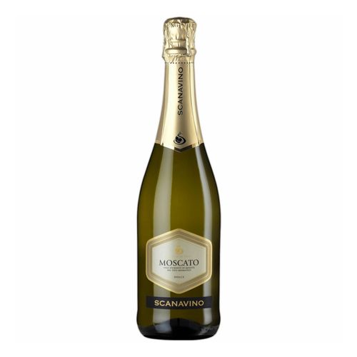 Вино игристое Scanavino Moscato белое сладкое 750 мл Италия