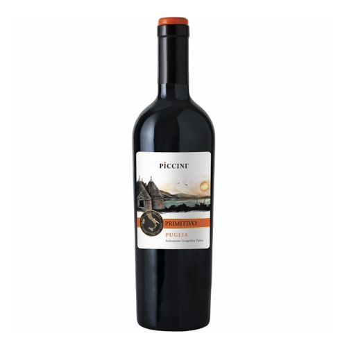 Вино Piccini Primitivo Puglia красное полусухое 750 мл Италия