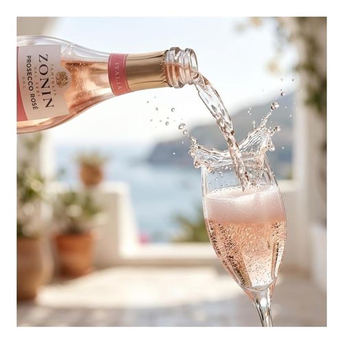 Вино игристое Zonin Prosecco розовое брют 750 мл Италия