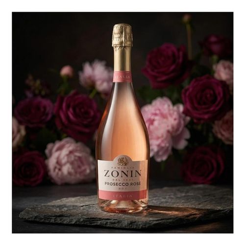 Вино игристое Zonin Prosecco розовое брют 750 мл Италия