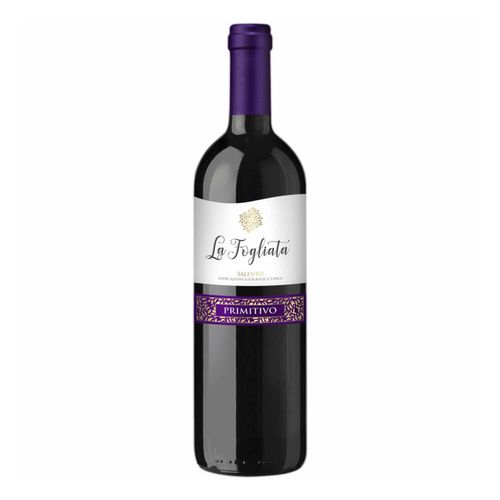 Вино La Fogliata Primitivo красное сухое 750 мл Италия