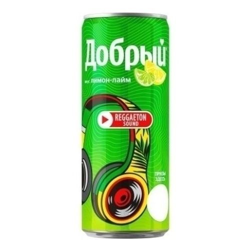 Газированный напиток Добрый лимон-лайм 330 мл