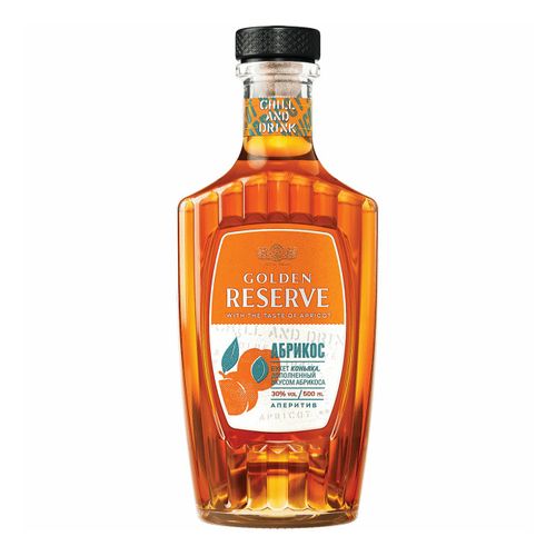 Аперитив Золотой Резерв абрикосовый 500 мл