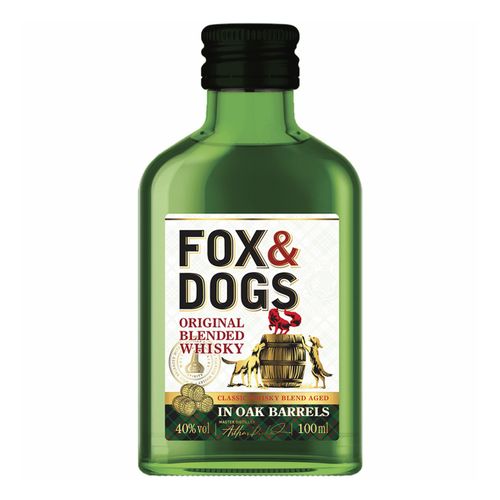 Виски Fox and Dogs купажированный 100 мл Россия