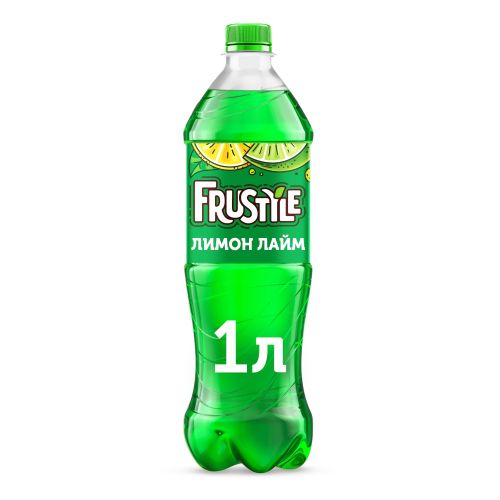 Газированный напиток Frustyle лимон-лайм 1 л