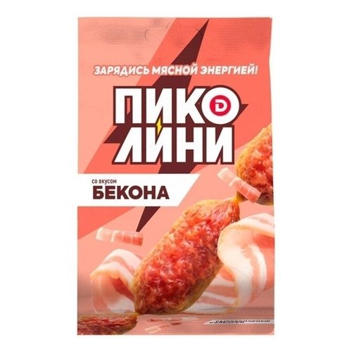 Колбаски Дымов Пиколини сырокопченые бекон 50 г