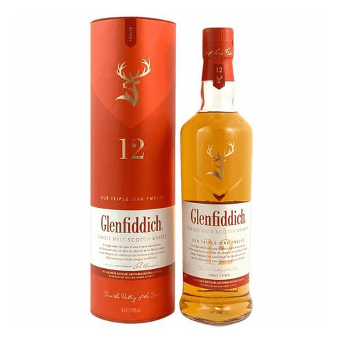 Виски Glenfiddich 12 years old односолодовый 700 мл Великобритания