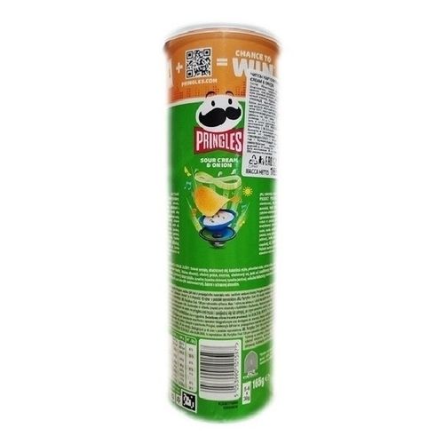 Чипсы картофельные Pringles Sour Cream & Onion сметана и лук 165 г