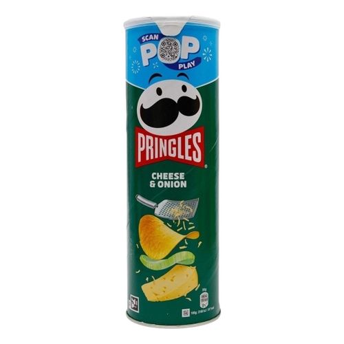 Чипсы картофельные Pringles с сыром и луком 165 г