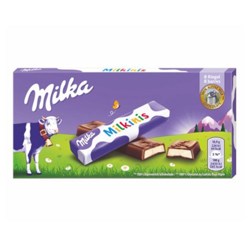 Шоколад Milka Milkinis молочный с молочной начинкой 87,5 г