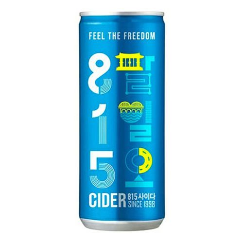 Газированный напиток Woongjin Cider 250 мл