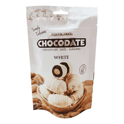 Финики Chocodate с миндалем в белом шоколаде 100 г