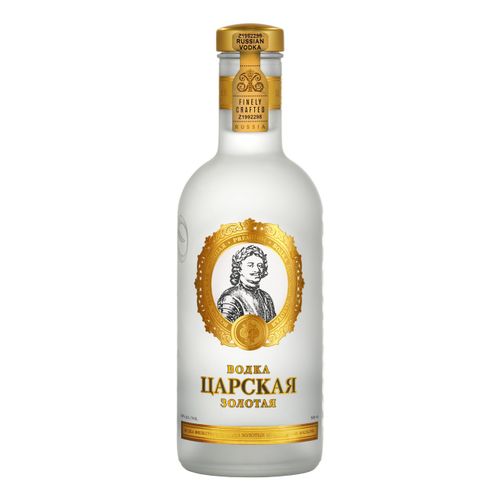 Водка Царская Золотая 500 мл