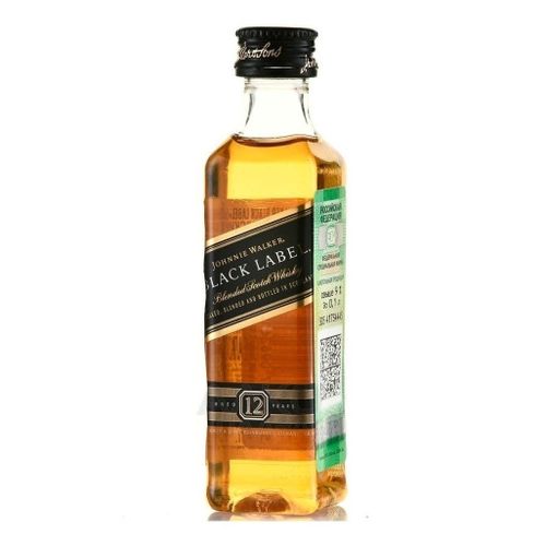 Виски Johnnie Walker Black Label купажированный 50 мл Шотландия