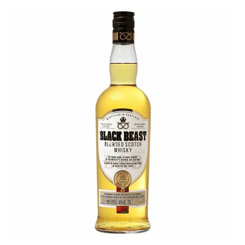 Виски Black Beast Blended Scotch Whisky купажированный 700 мл Россия