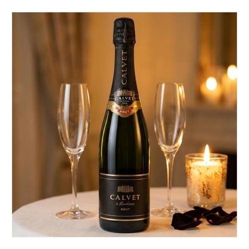 Вино игристое Calvet Cremant de Bordeaux белое брют 750 мл Франция