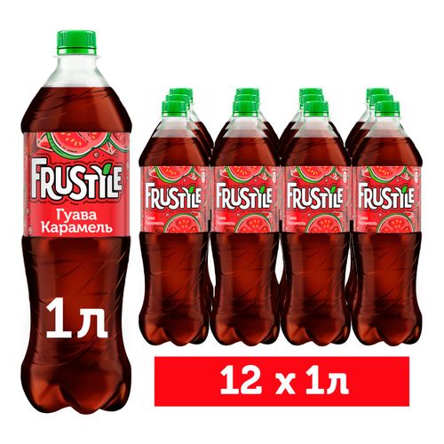 Газированный напиток Frustyle гуава-карамель 1 л