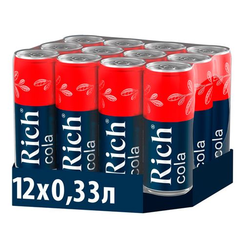 Газированный напиток Rich Cola 330 мл