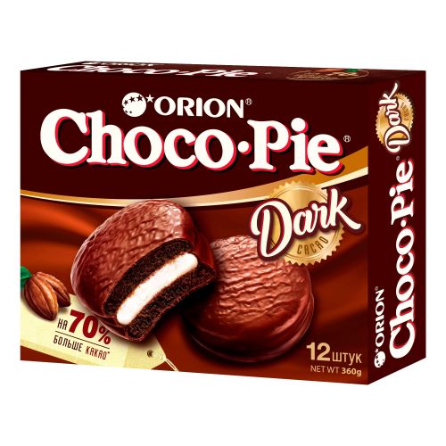 Бисквит Orion Choco Pie Dark 360 г
