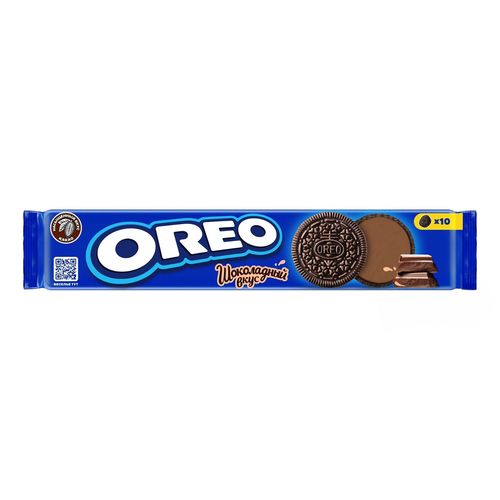 Печенье Oreo с какао и начинкой со вкусом клубники 95 г