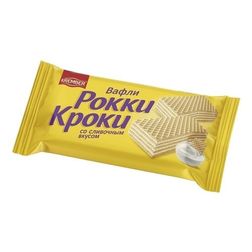 Вафли Krember Рокки Кроки со сливочным вкусом 125 г