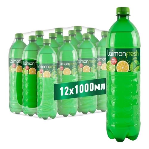 Газированный напиток Laimon Fresh Мax 1 л