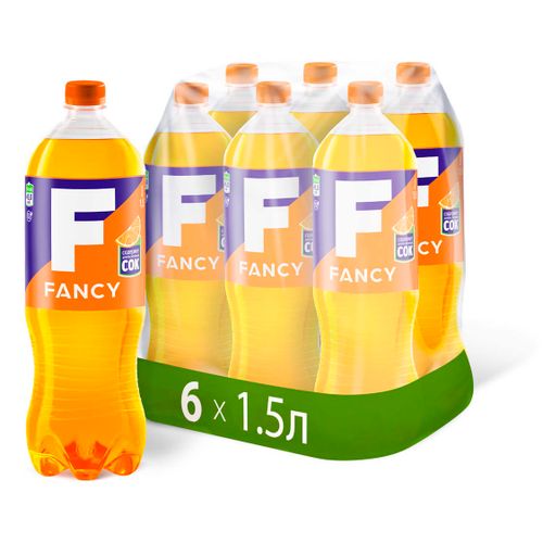 Газированный напиток Fancy 1,5 л